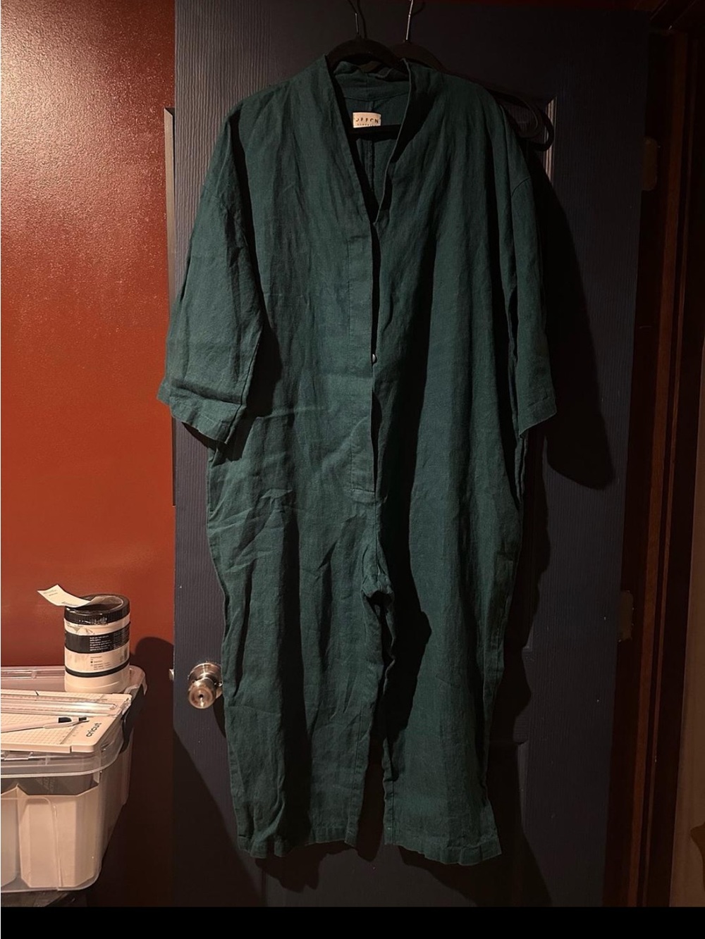 OffOn Clothing Emerald Jumpsuit